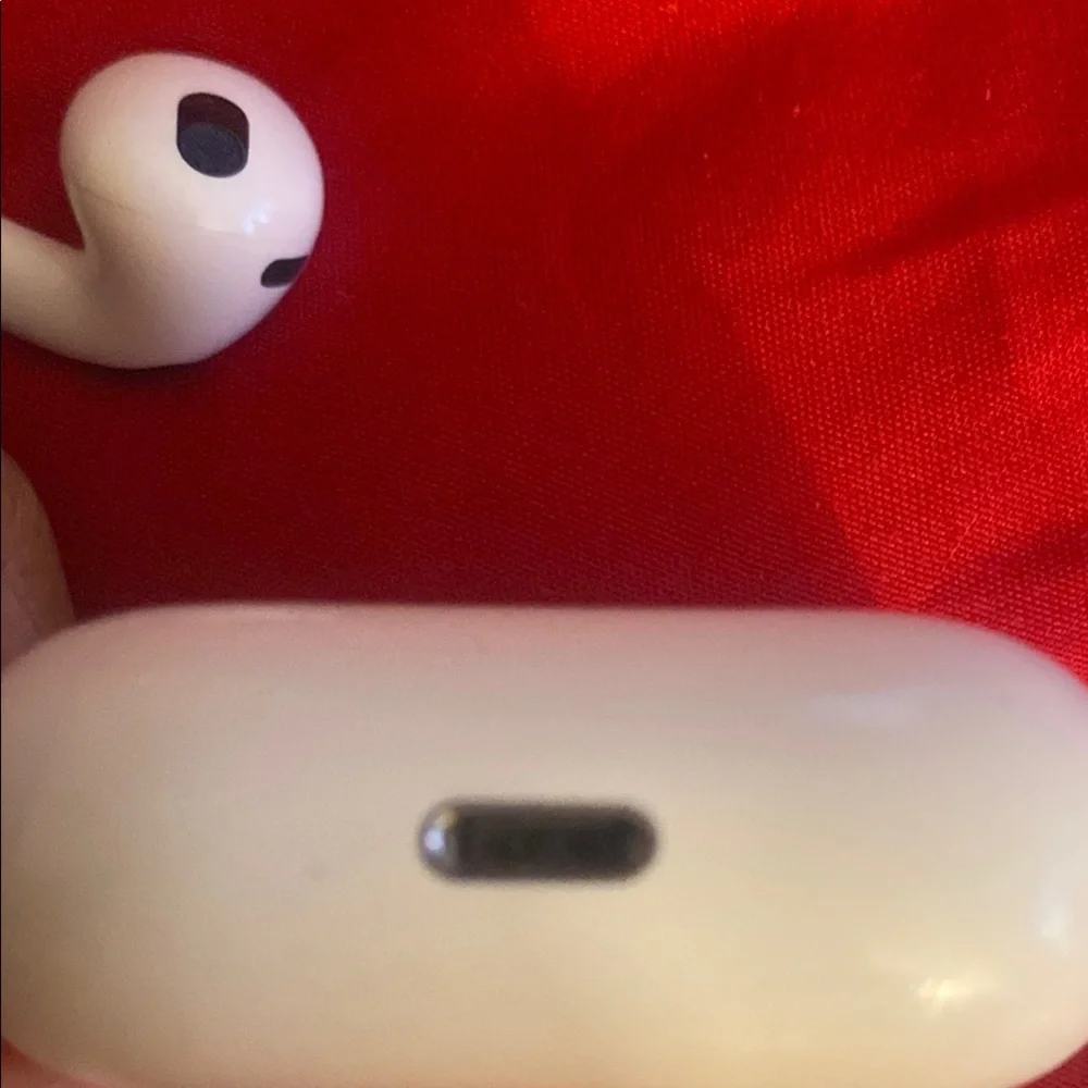 Wireless White Earbuds with Charging Case